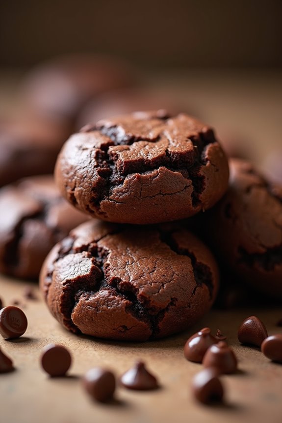 chocolate cookies for sharing