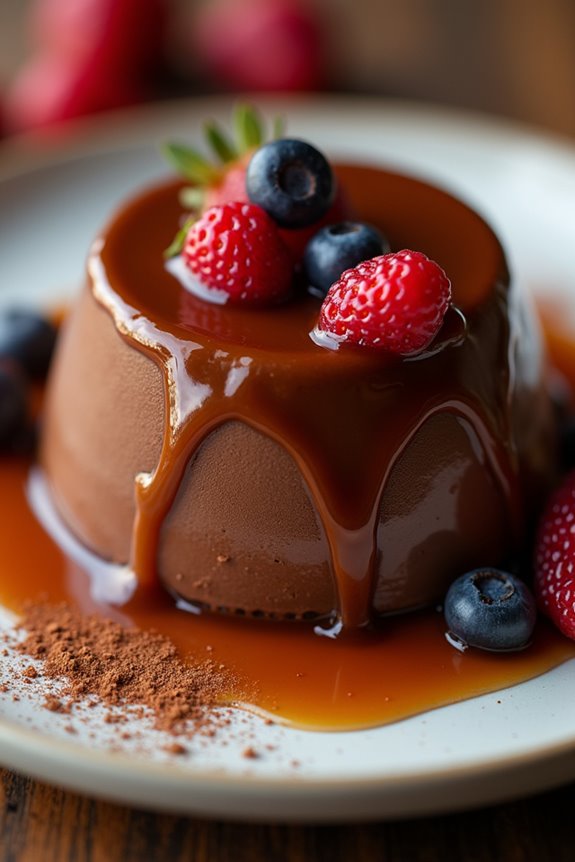 chocolate creamy dessert delight