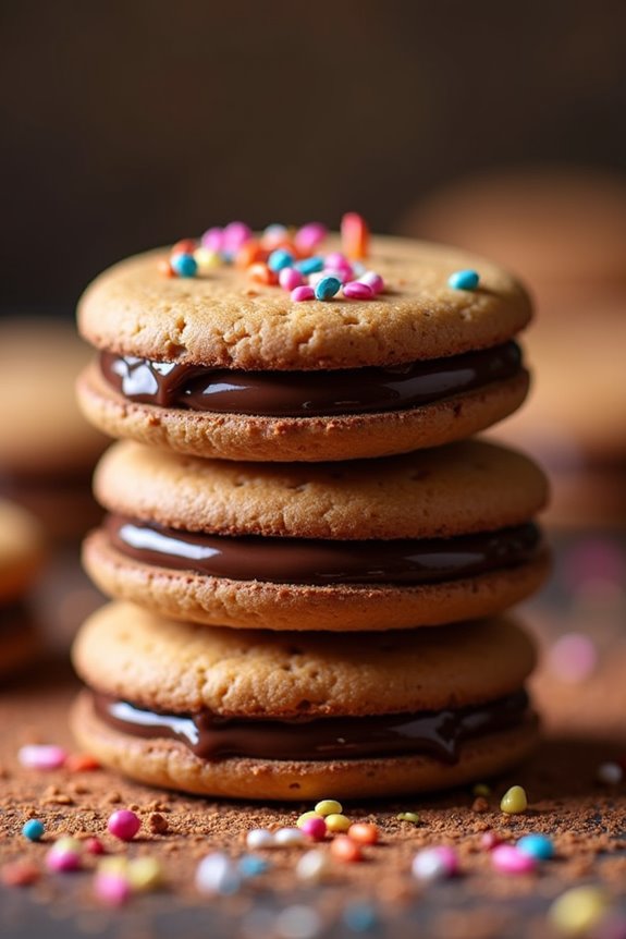 chocolate filled wafer delights