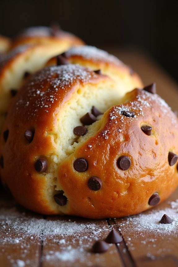 chocolatey rustic bread delight