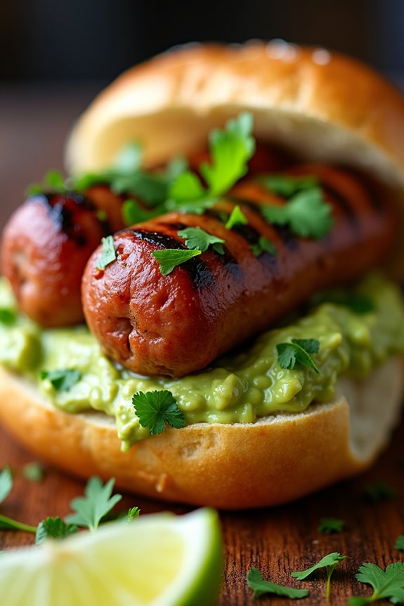 chorip n with avocado lime