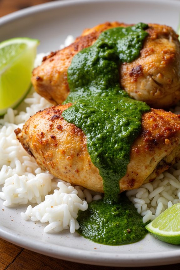 cilantro chicken with rice