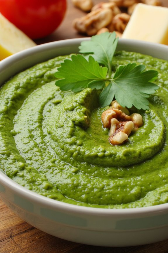 cilantro pesto for versatile dishes