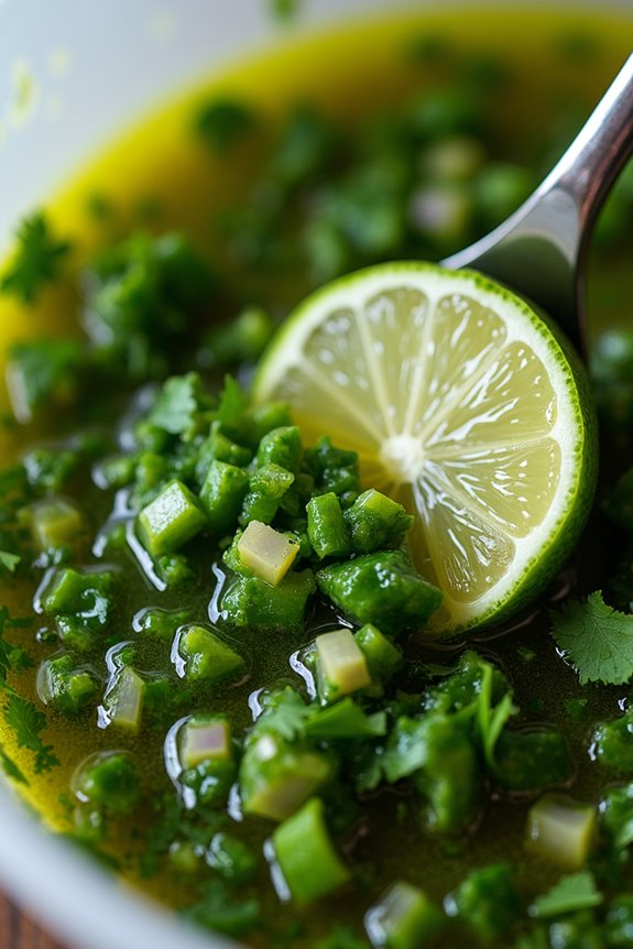 cilantro salsa enhances dishes
