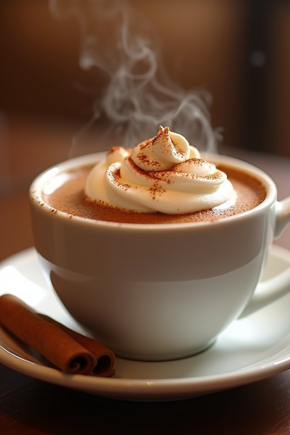 cinnamon infused brazilian coffee