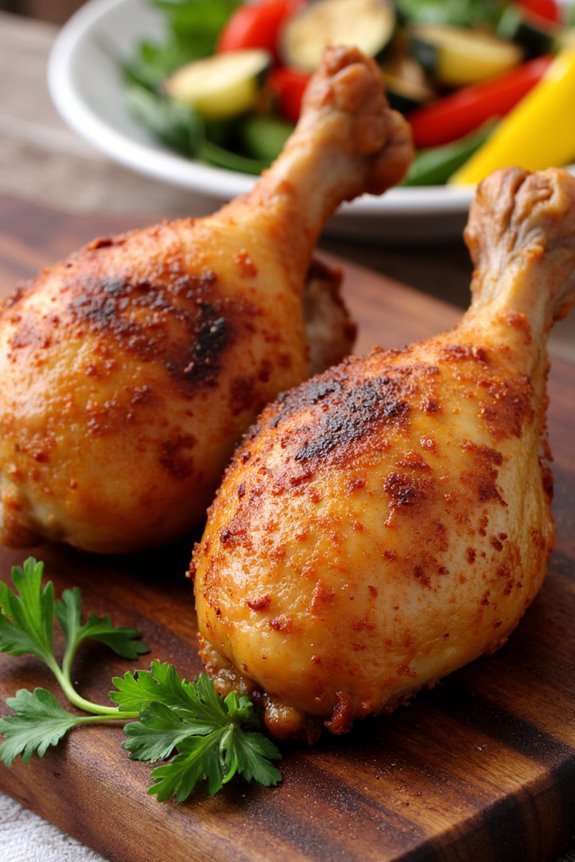 citrus infused marinated chicken legs