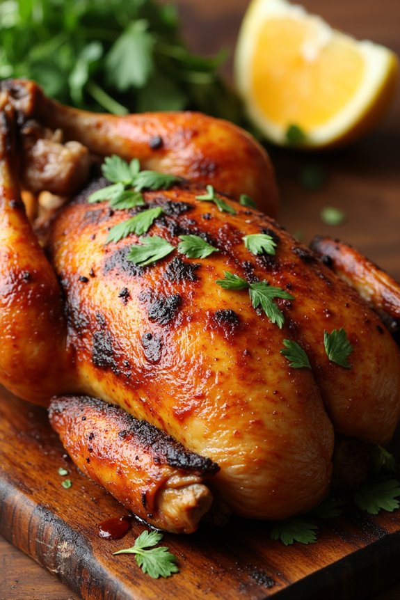 citrus infused roasted chicken delight