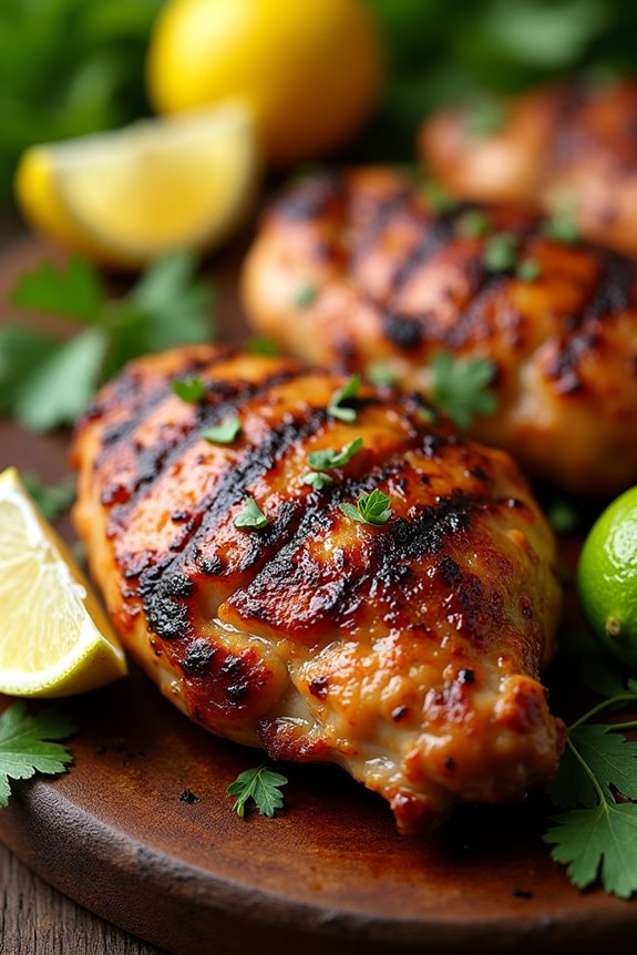 citrus marinated grilled chicken