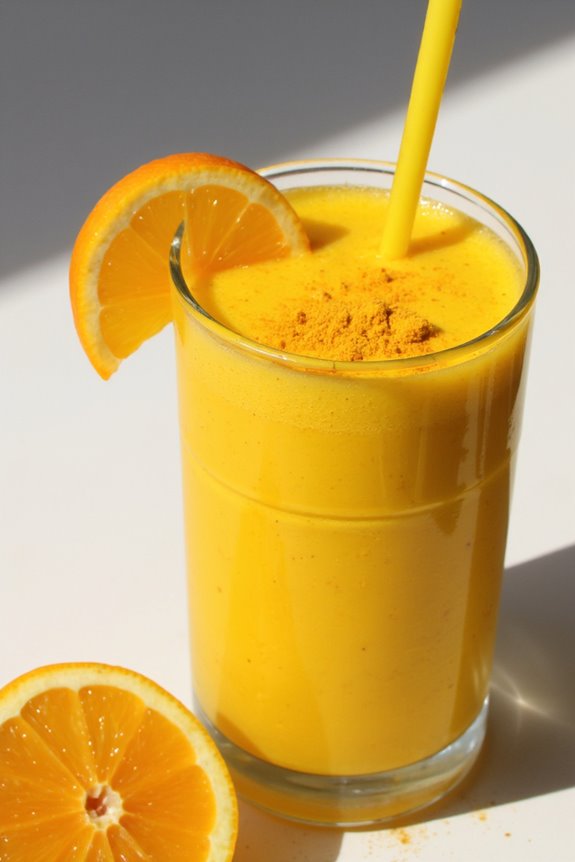 citrus turmeric energizing smoothie recipe