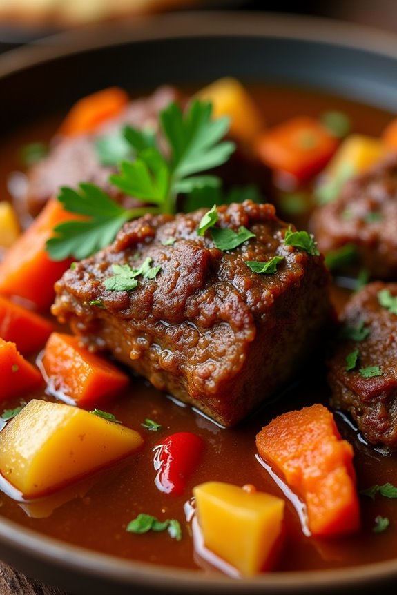classic brazilian oxtail stew
