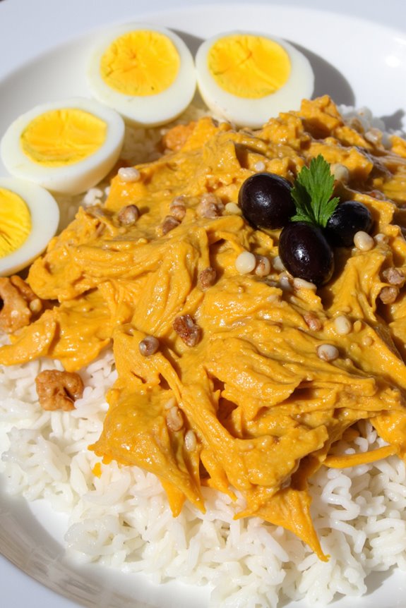 classic peruvian shredded chicken