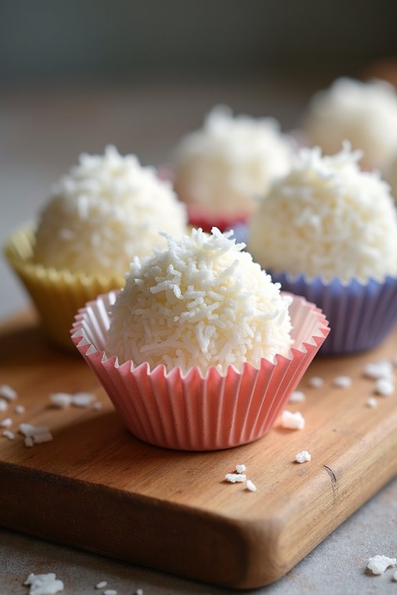 coconut bonbons for celebrations
