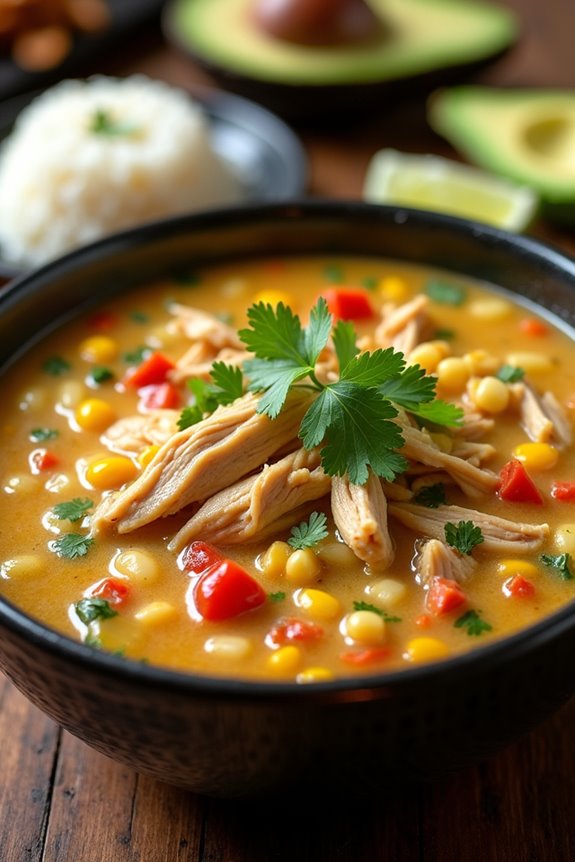 coconut chicken soup delight