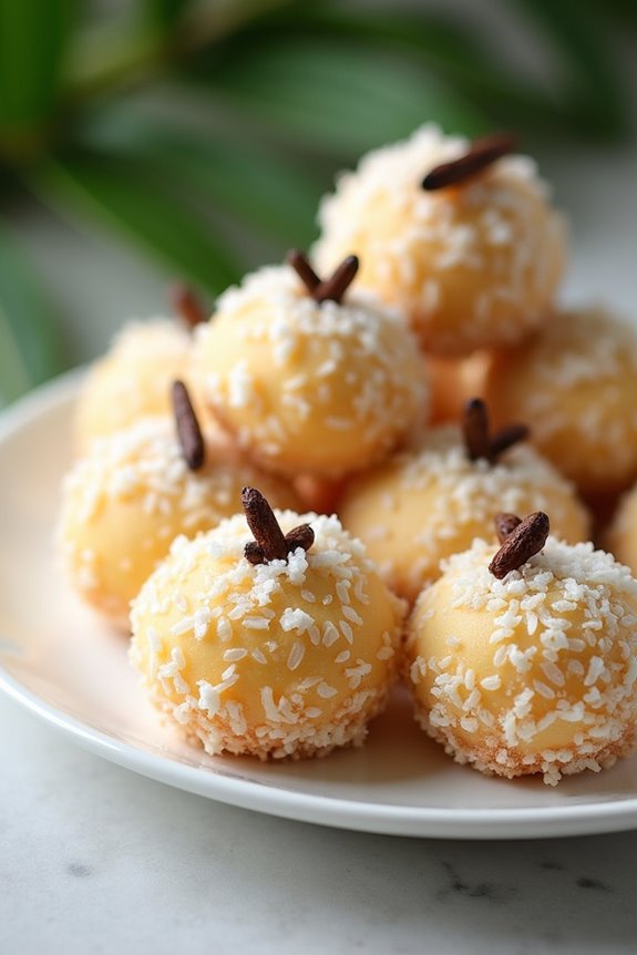 coconut cream birthday treat