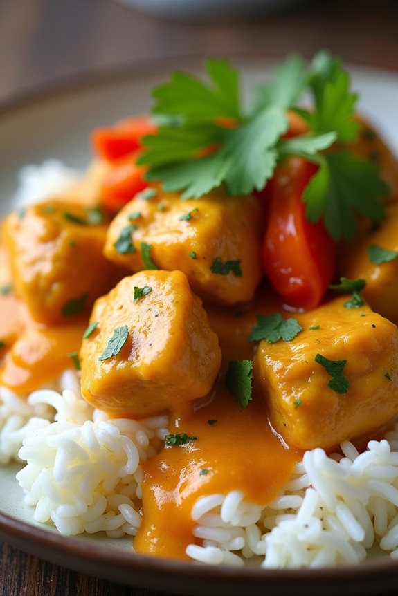 coconut curry chicken delight