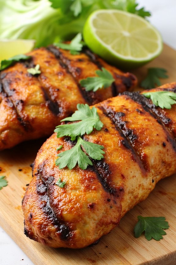coconut curry grilled chicken delight