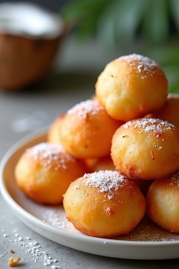 coconut filled colombian treats