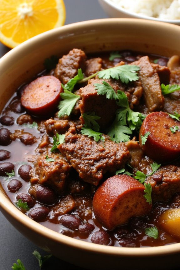 coconut milk feijoada variation