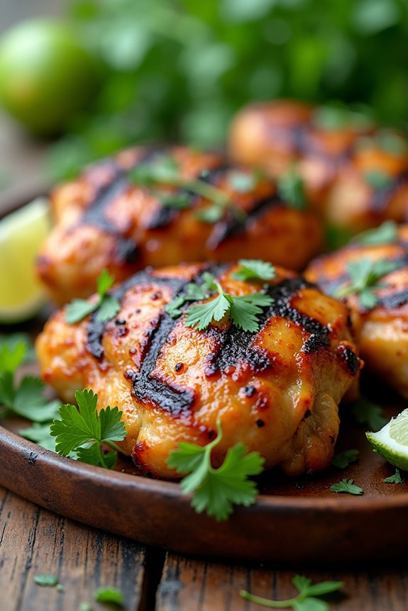 coconut milk marinated chicken