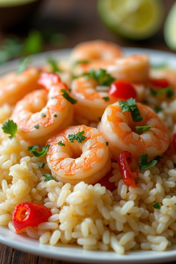 coconut shrimp rice delight