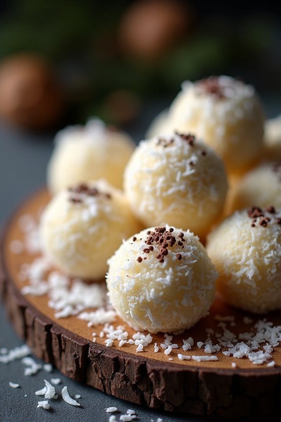 coconut truffles for thanksgiving