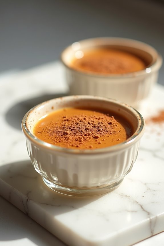 coffee infused creamy dessert