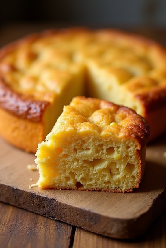 colombian cheese corn cake