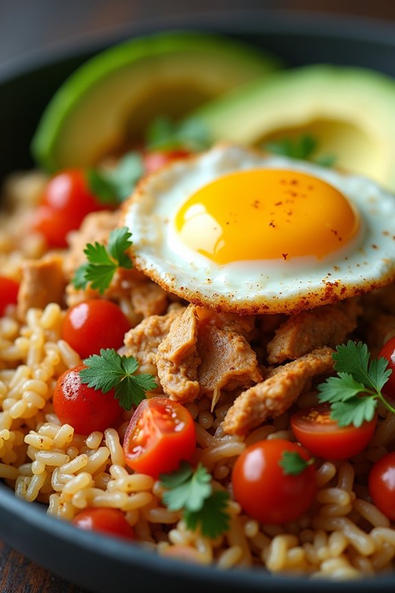 colombian chicken rice dish