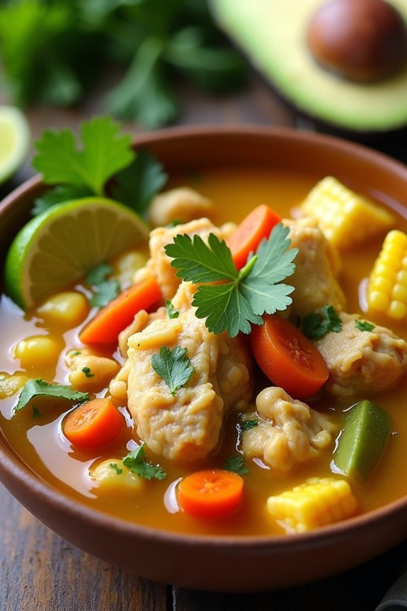 colombian comfort food sancocho