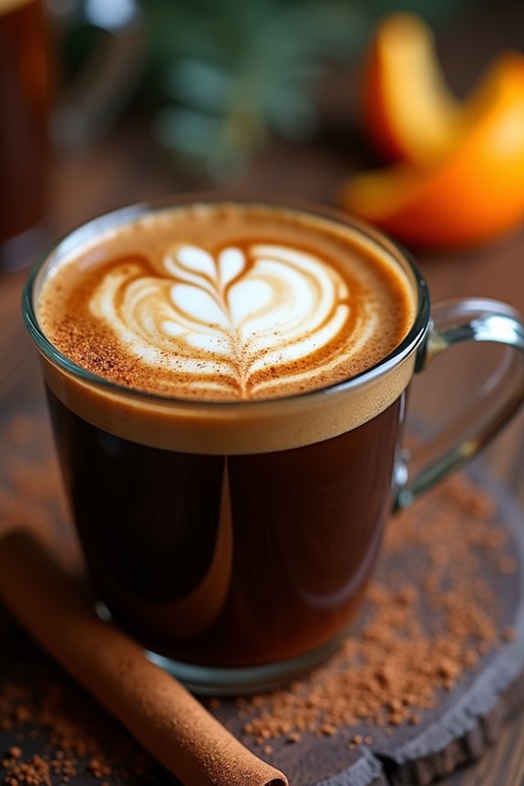 colombian festive coffee drink