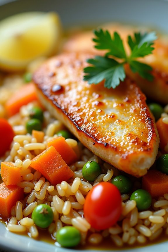 colombian fish and rice