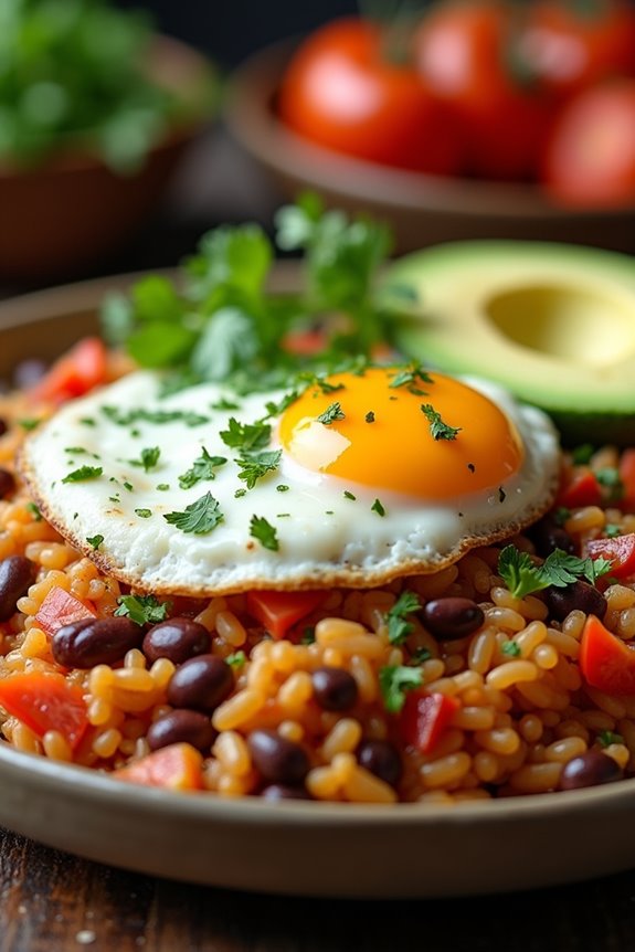 colombian rice and beans