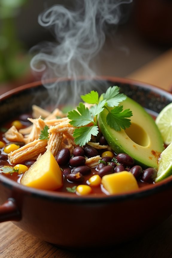 colombian soup with black beans