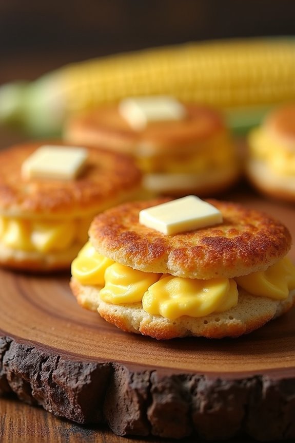 colombian sweet corn arepas