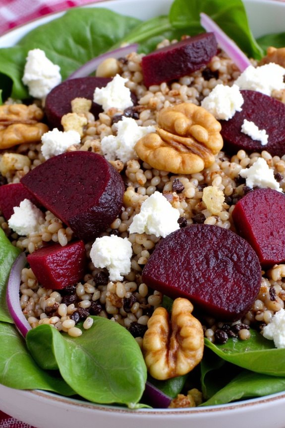 colorful nutritious quinoa salad
