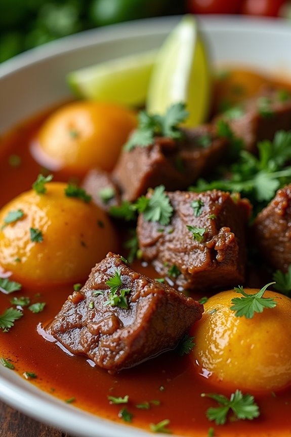comforting beef and potatoes