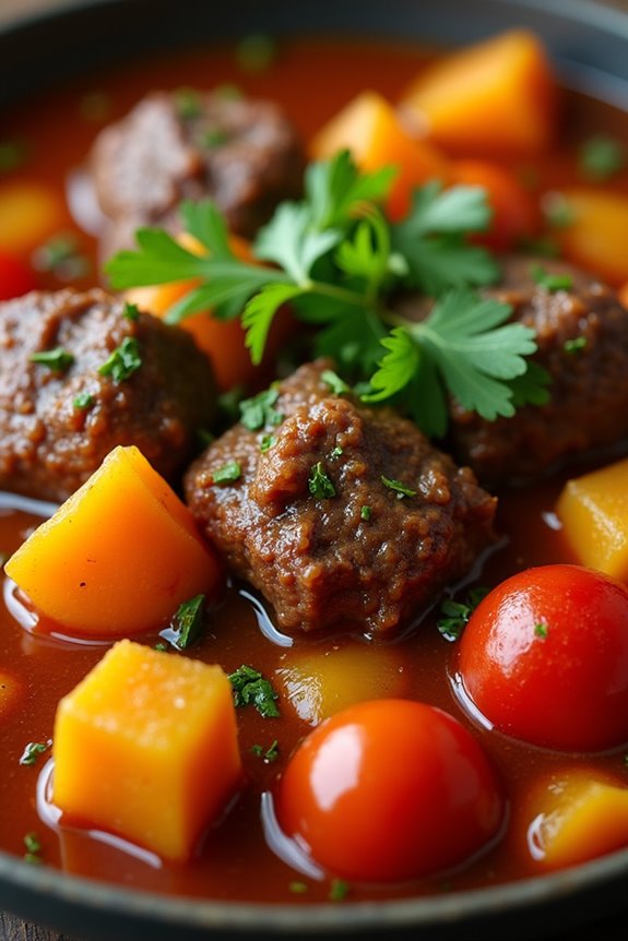 comforting brazilian beef stew