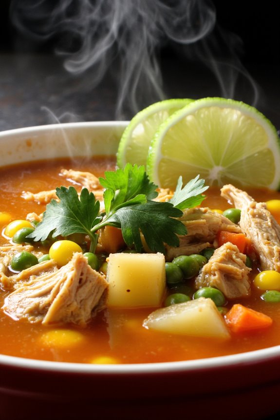 comforting chicken soup recipe