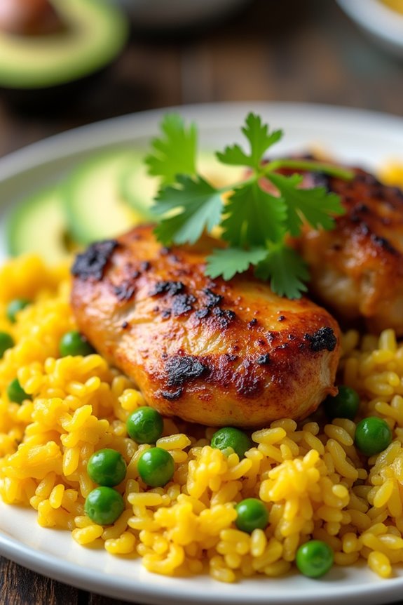 comforting colombian chicken dish