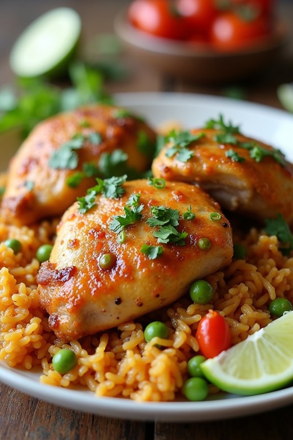 comforting colombian chicken dish