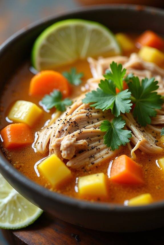 comforting colombian chicken soup