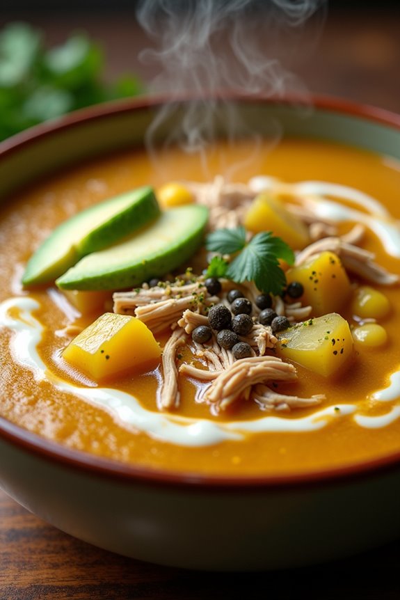 comforting colombian chicken soup