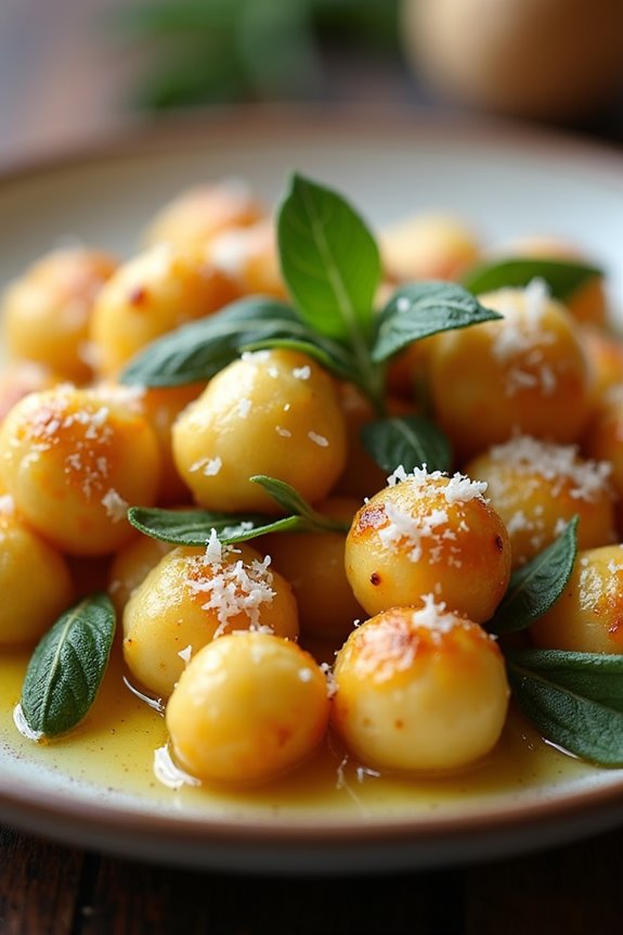 comforting gnocchi with sage