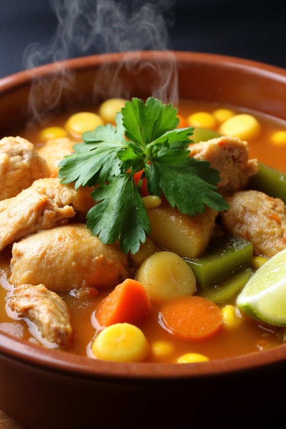 comforting peruvian chicken stew