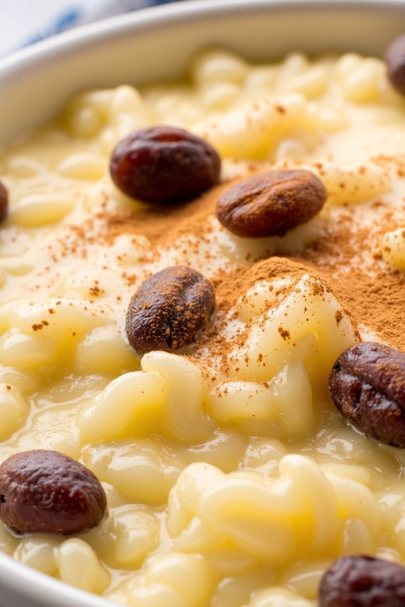comforting peruvian rice pudding