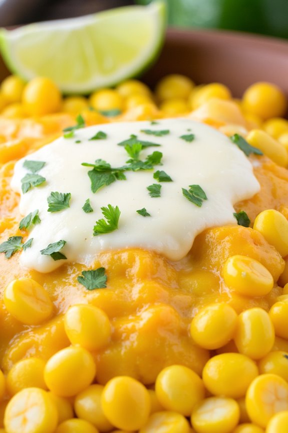 corn and cheese delight