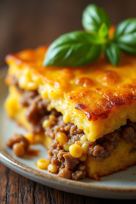 corn meat basil delight