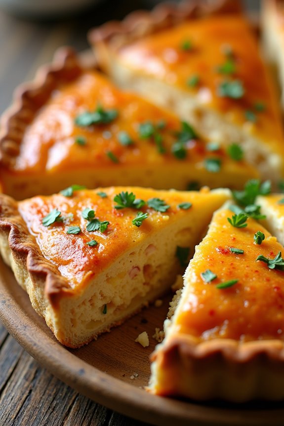 crab pie with smoky paprika