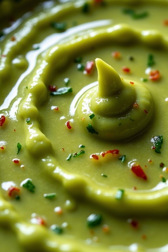 creamy avocado chimichurri delight