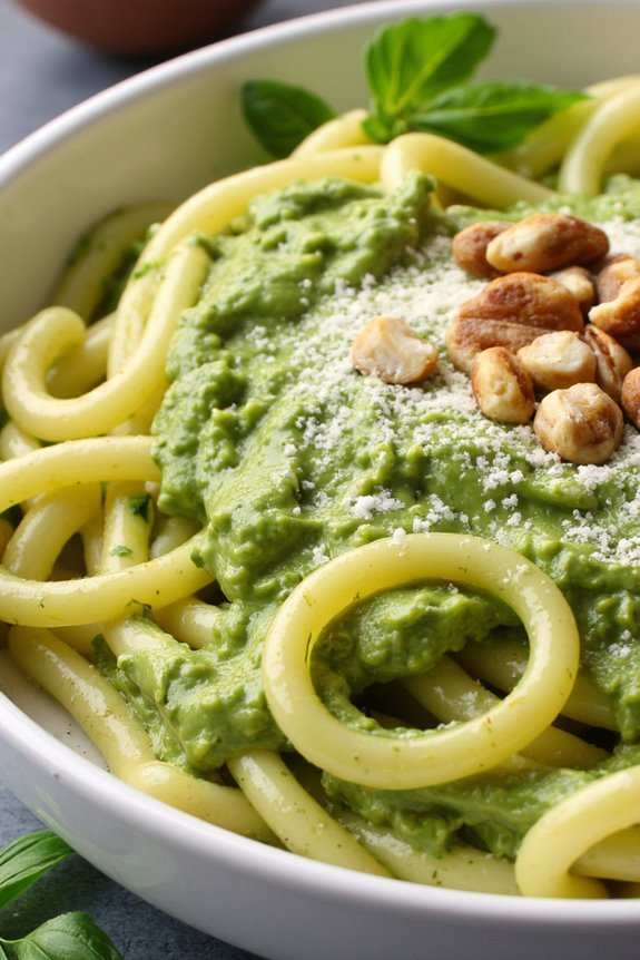 creamy avocado pasta delight